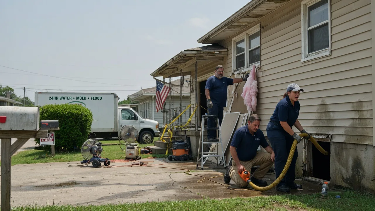 Water Damage Repair in Milledgeville, TN near me